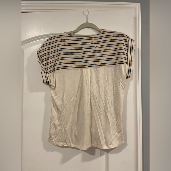 Women’s A New Day Striped Wrapped Blouse size XS - Picture 2 of 3